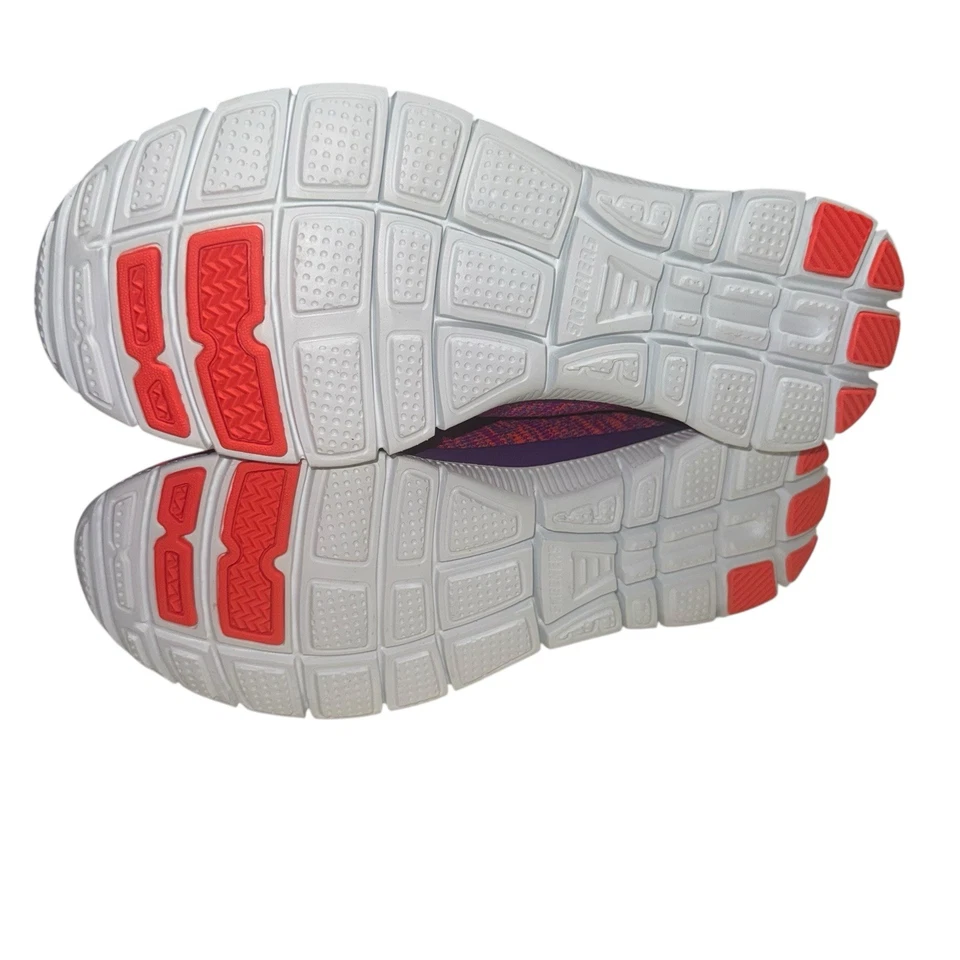 Skechers Flex Appeal Jump Women’s 8.5 Memory Foam - Purple /Orange 11877/PROR - Image 3 of 4