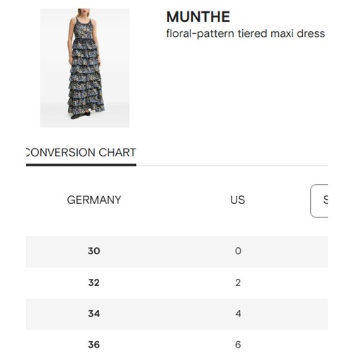 MUNTHE Floral-pattern Tiered Maxi Dress - Picture 10 of 10