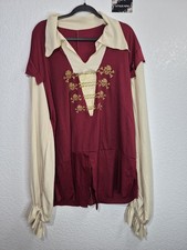 Pirate Mens Halloween Costume Top for SALE Size XL