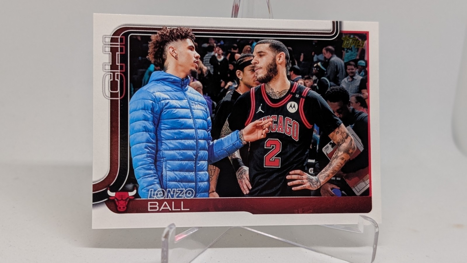 2025-26 Topps Flagship Basketball Lonzo Ball Golden Mirror SSP #39