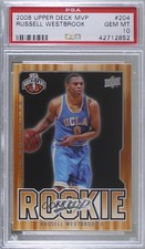2008-09 Upper Deck MVP Rookie Russell Westbrook #204 PSA 10 GEM MT ph4