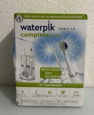 Waterpik Complete Care Sonic 5.0 Water Flosser Electric Toothbrush White