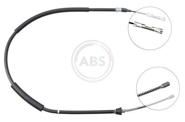 A.B.S. Bremsseil Seilzug Feststellbremse K18527 FüR Audi 8Z0 A2 TDI-image