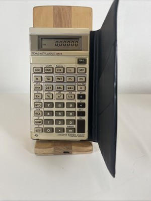 Texas Instruments BA-II Executive Business Analyst Milchen Drilling Fluids  Case