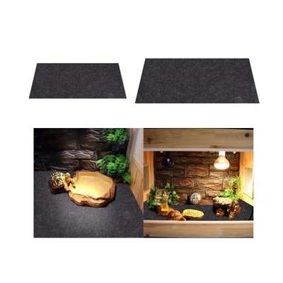 Reptilien Teppich, Aquascape Pad Zubehör, einfach zu schneiden, Terrarium