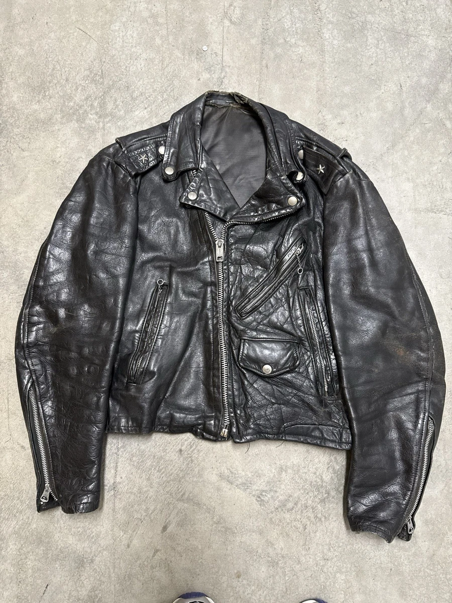 Leather Regular Size XS Vintage Outerwear Coats & Jackets for Men