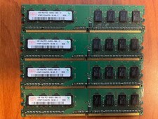 Hynix 1GB 1Rx8 PC2-6400U-666-12 RAM Desktop Memory