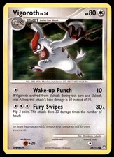 Vigoroth 68/123 Uncommon Mysterious Treasures Pokemon Moderately Played