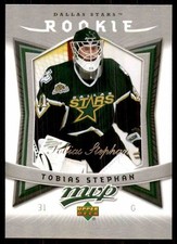 2007-08 Upper Deck MVP Tobias Stephan RC RC #349