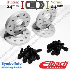 Spurverbreiterung vorne & hinten 24mm/Achse u.a.: Audi A6 4G2 4GC Bj. 2010-2018