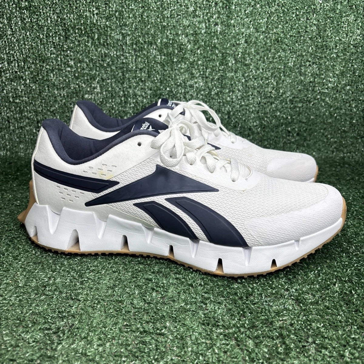 Reebok Zig Dynamica 2.0 CL White Vector Navy for Sale