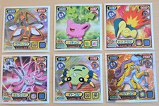 Japanese Pokemon Stickers Set of 12