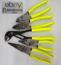 SNAP ON Set of 5 Pliers, HV Yellow LN47ACF, LN46ACF, AWPBX10,CC87ACF, HCP48BCF