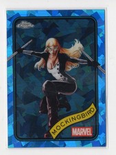 2025 Topps Marvel Chrome SAPPHIRE Base Card #37 Mockingbird