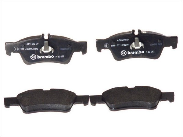 Bremsbelagsatz Brembo P 50 052, Hinten-image