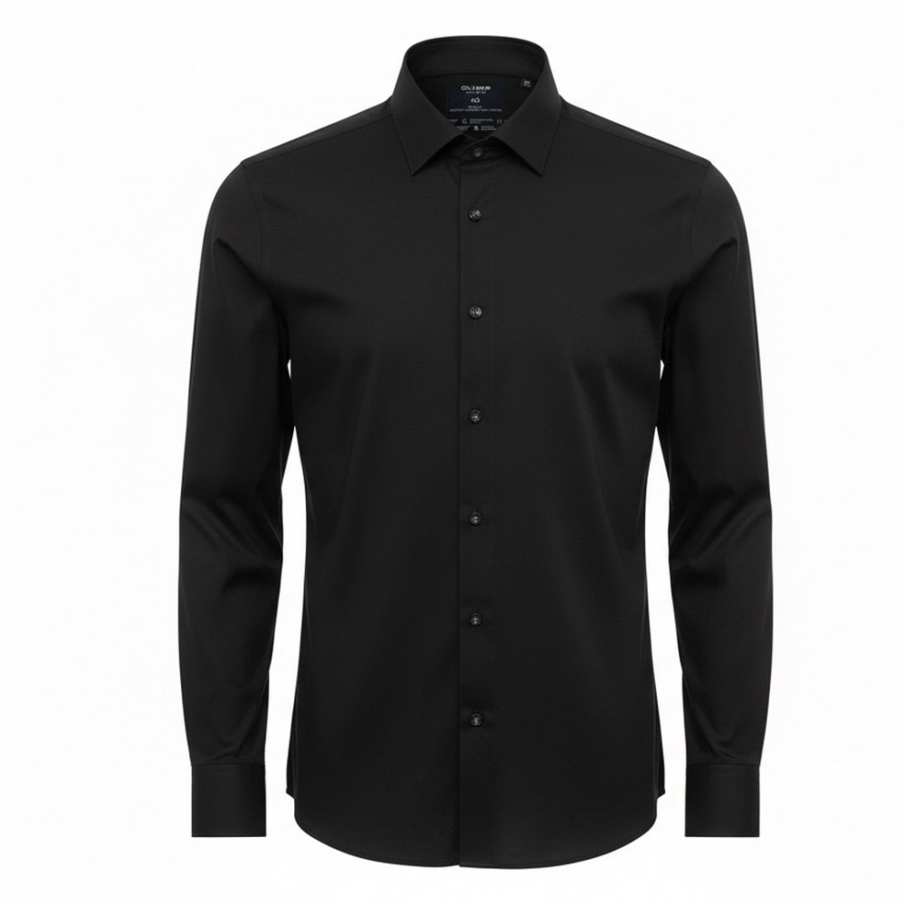 Olymp Level Five 24/Seven Men's Business Shirt Slim Fit Black 200864 68