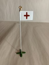 Medic Red Cross Hospital Flagpole Barclay Manoil Jags Toy Conversions Dimestore