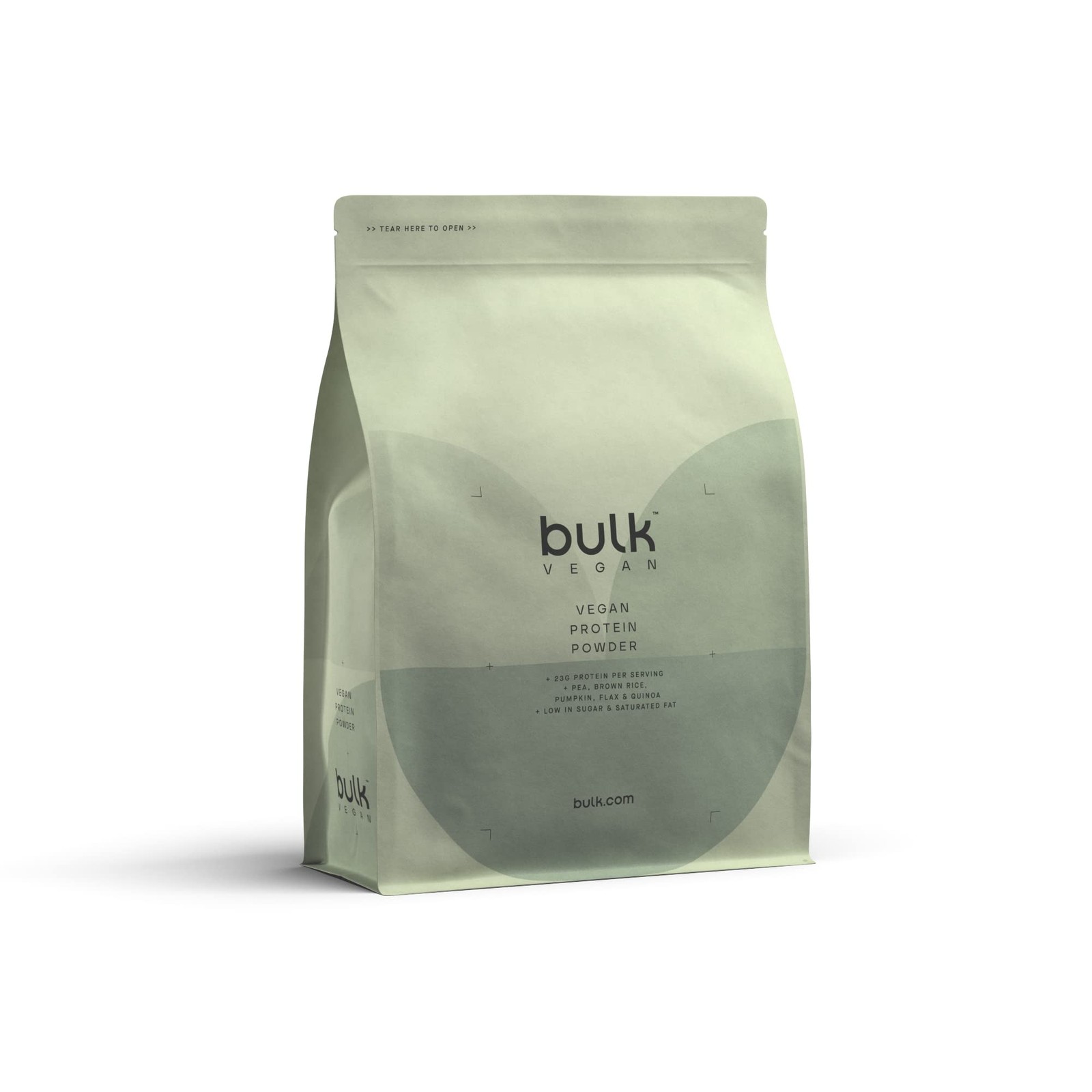 Vegan protein powder vanilla 1kg pea rice blend 23g per serving low sugar
