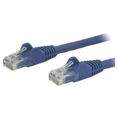 StarTech 4ft Blue Cat6 Patch Cable with Snagless RJ45 Connectors - Cat6 Ethernet