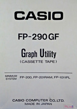 CASIO PF-200 -- FP-290GF / GRAPH UTILITY (CAS...