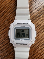 Casio F108WHC-7B Digital Chronograph Watch White
