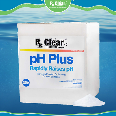 #ad #ad Rx Clear pH Plus Increaser Granular Soda Ash Chemical For Swimming Pool 25 lbs $44.99