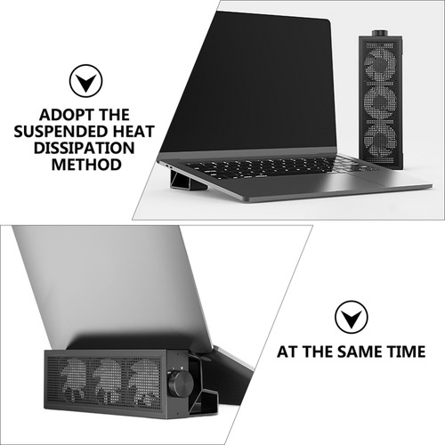Laptop Kühler USB-betriebener Notebook-Kühler Kühlregal Für Notebooks - Afbeelding 2 van 12
