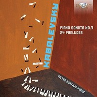 Dmitry Kabalevsky - Piano Sonata No.3 24 Preludes - Cd - G3Z