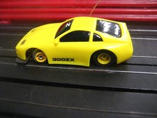 NEW Tyco TCR HO Scale Slot Car Yellow Nissan 300 ZX With Yellow Wheels  