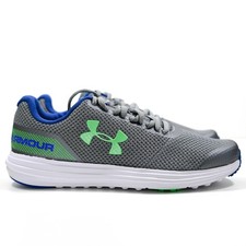 Under Armour UA Surge RN Running Shoes Sneakers Gray - Youth Boy's Size 4Y