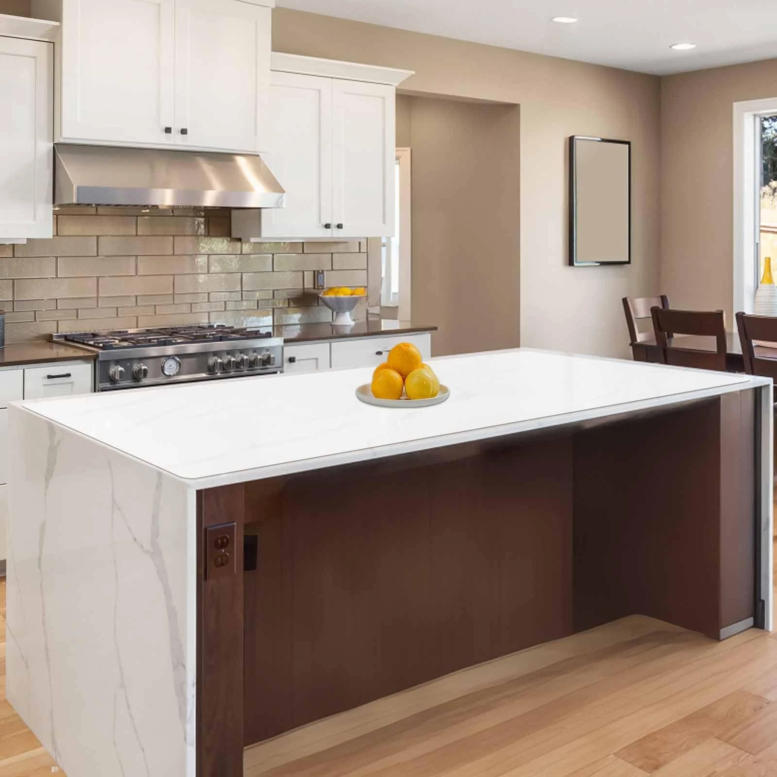 47.2"x23.6"(120cmx60cm) Large Silicone Mat for Kitchen Counter, Non-Slip Heat...