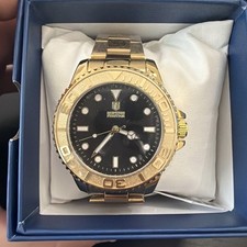 Invicta Montres Prestige Men's Gold/Black Watch 43mm MPW-0263 New In Box