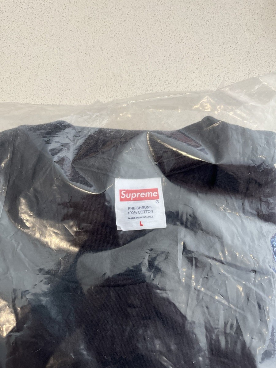 NWT Supreme SS26 Evolution Caveman T-Shirt Tee Black SEALED Men's