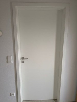Innentür WESTAG - Set Klassik Weiß 9010 Portalit CPL mit Zarge und Drücke