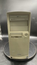 Vintage Custom PC Tower Case Intel Processor Desktop System Unit