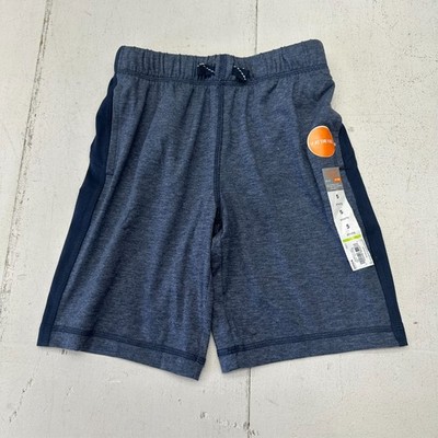 Jumping Beans Dark Blue Athletic Drawstring Shorts Boys Size 6