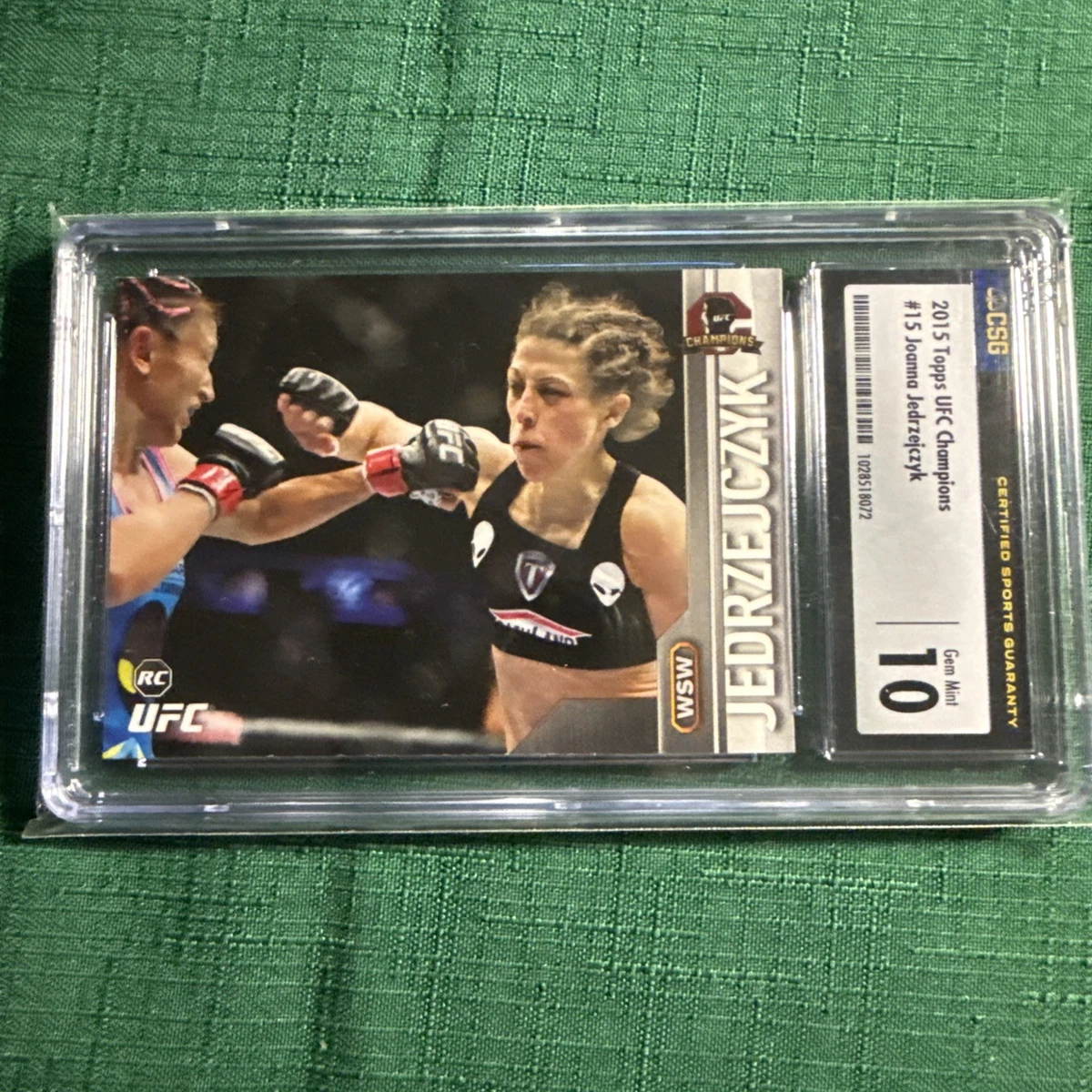 2015 Topps UFC Champions - Joanna Jedrzejczyk #15 for sale | eBay