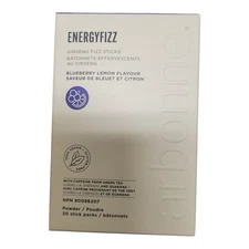 Arbonne Energy Fizz Sticks Blueberry Lemon (30 Sticks) - New - Exp. 9/2027