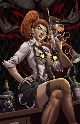 PERILS OF PASSION #1 COSPLAY DEVIANT VIRGIN VARIANT COVER - VINZ EL TAB