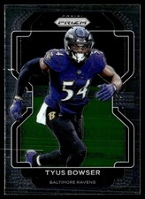 2021 Panini Prizm Tyus Bowser Baltimore Ravens #286