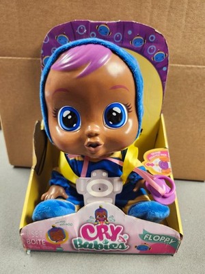 NEW in Box Floppy Blue Elephant Cry Babies Magic Tears Doll by IMC Toys w/ Wear