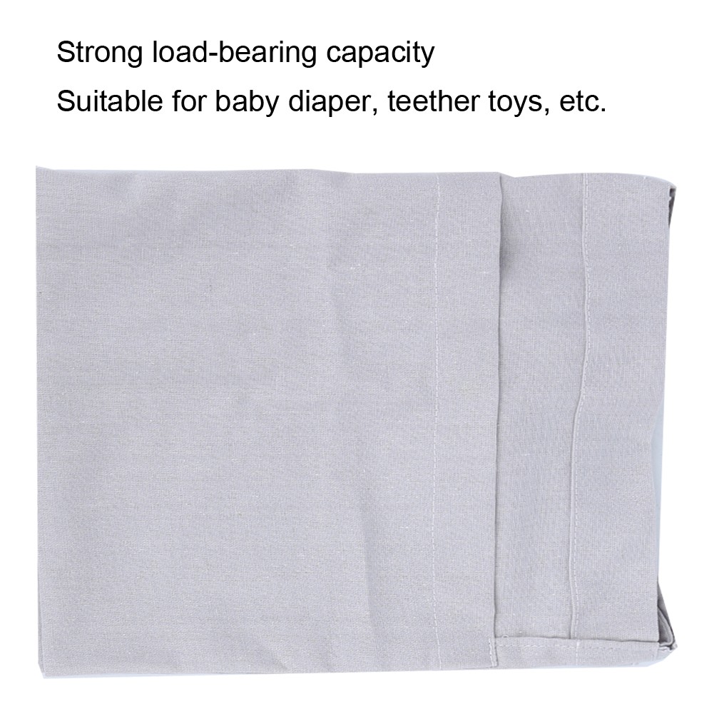Baby Bed Hanging Storage Bag Strong Load-Bearing Capacity For Diaper Teether Toy
