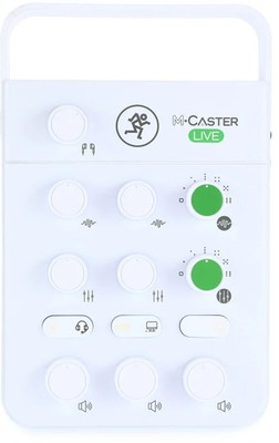 Mackie M-Caster Live Portable Livestreaming Mixer - White