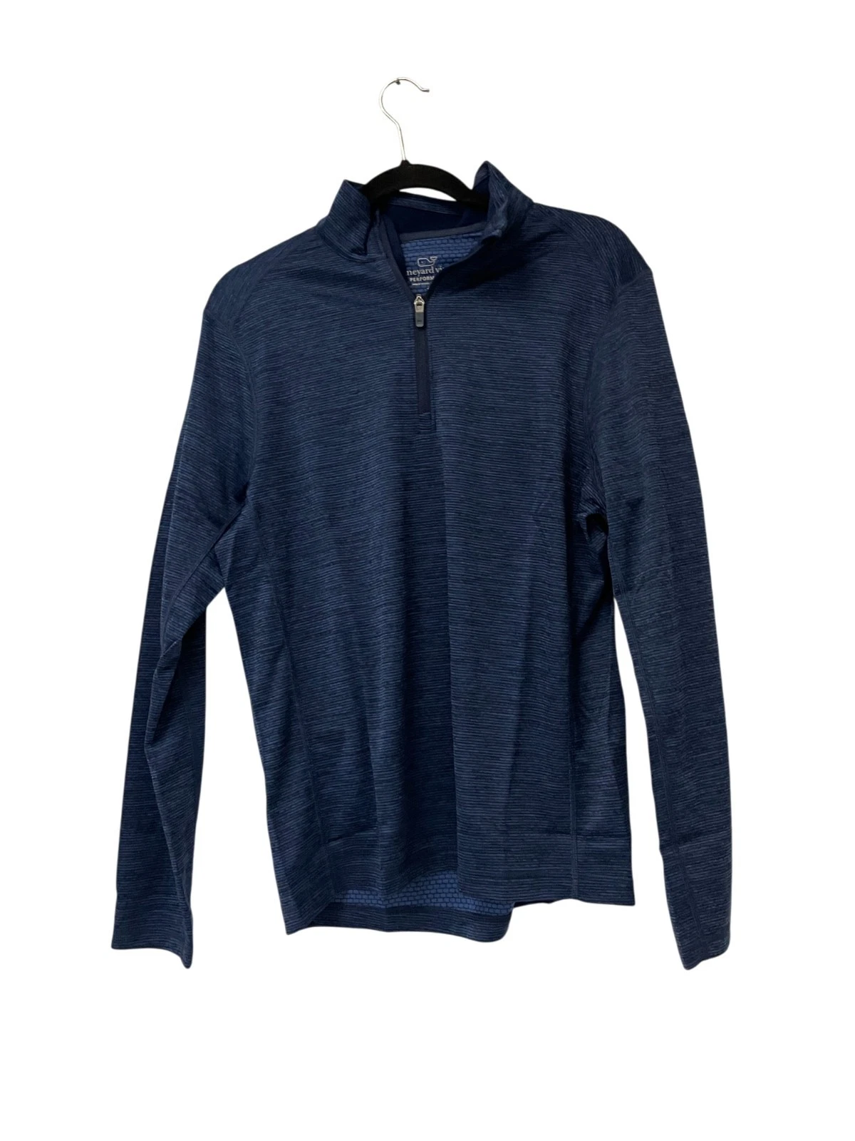 Vineyard Vines Top Mens Small Blue Depth Blank Sankaty Quarter Zip Pullover NWT
Opens in a new windo