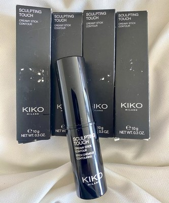 LOT OF 4 - KIKO Milano Sculpting Touch Creamy Stick Contour: 201 Chocolate NIB