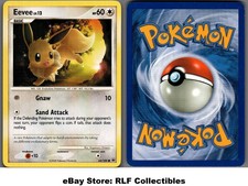 2008 Pokemon, D&P Majestic Dawn, #63/100 Eevee, Common (b)