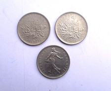 Monete Francia 5 Franchi - Anni 1971-1973
