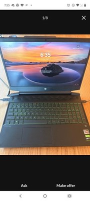 HP Pavilion Gaming 15Z-EC200 15'' Ryzen 5 5600H 12GB RAM 256GB SSD GTX 1650 BONUS