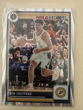 2023-24 Panini Nba Hoops Premium Stock - Ben Sheppard #219 Seismic Prizm (RC)