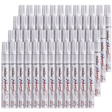48 White Paint Pens, Oil Based Permanent Mark...